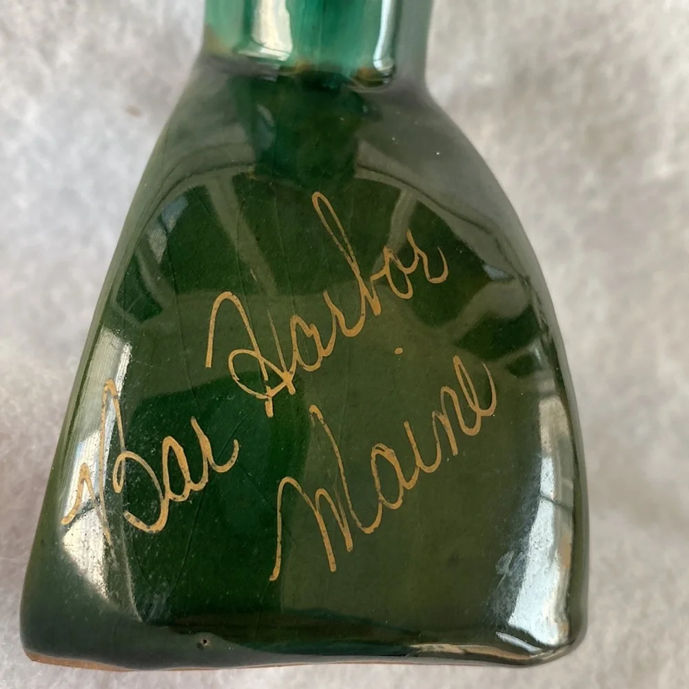 Bud Vase Double Sided Ceramic Vintage